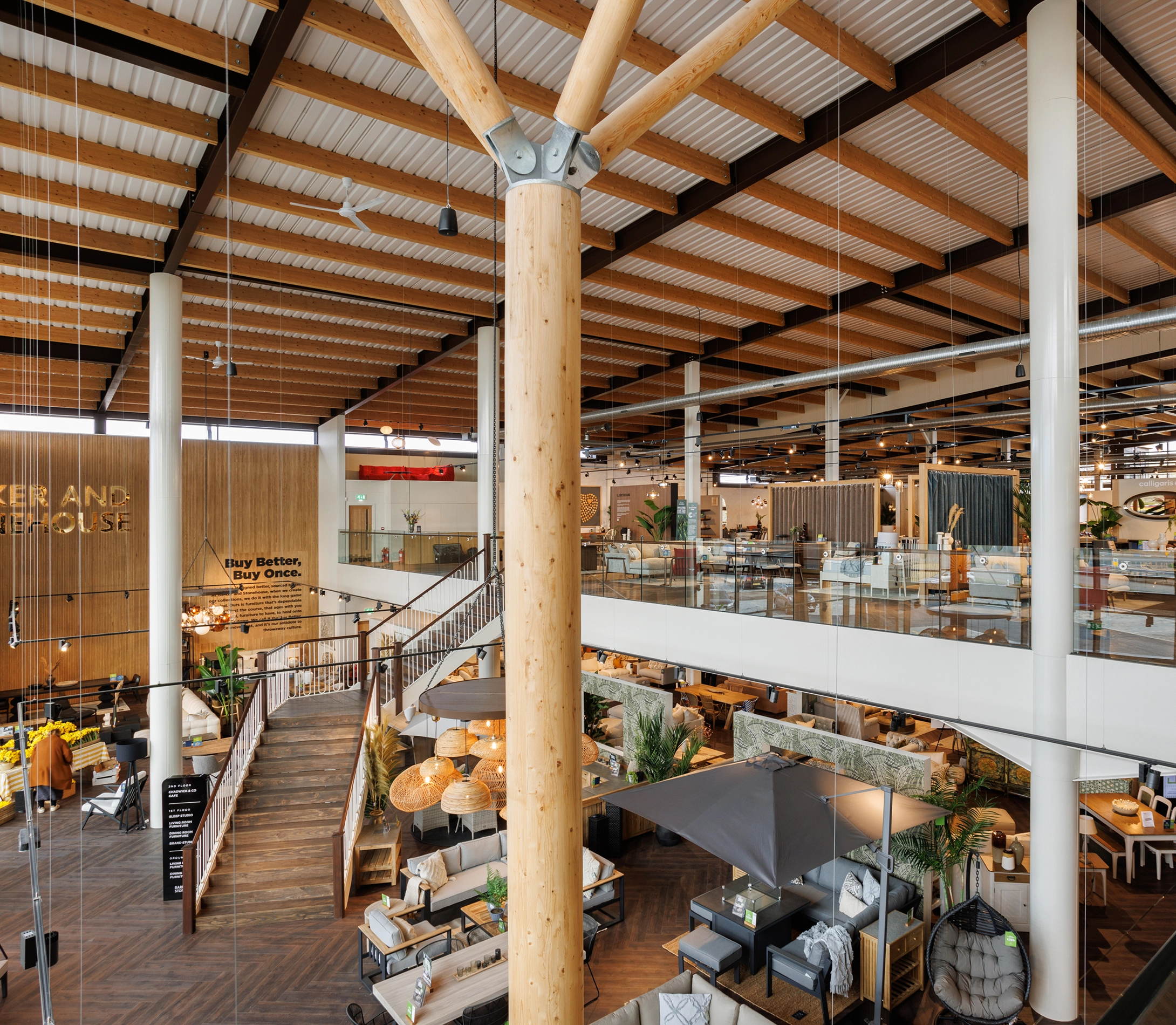 Barker and Stonehouse Gateshead Store Launch Cool Blue Interiors